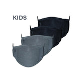 2-Layer Anti-Bacterial Protection Mask for Kids, Size- Medium (8-12 Yrs) - Pack of 4